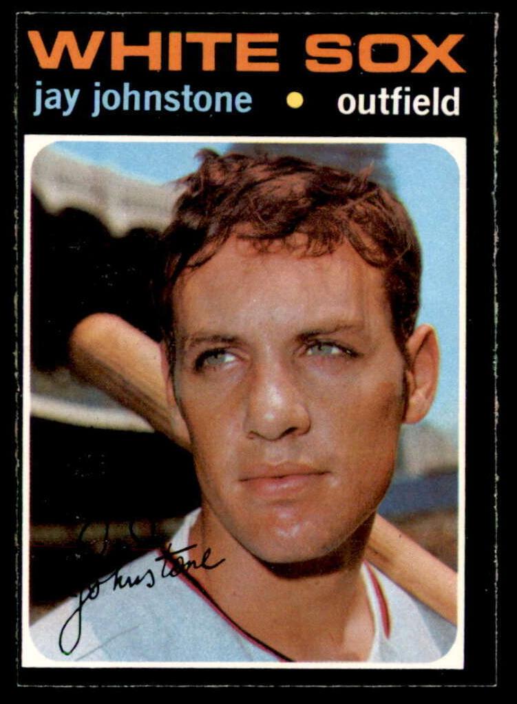 1971 O-Pee-Chee Baseball Jay Johnstone #292 PSA 8