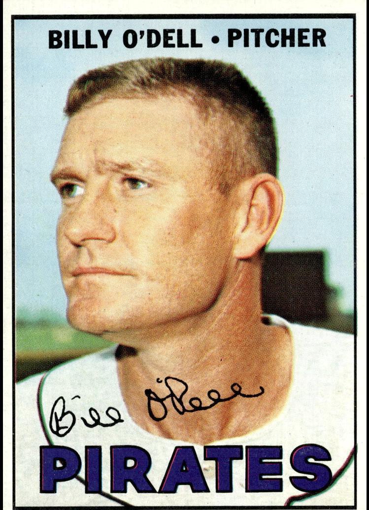 1967 Topps Baseball Billy O'Dell #162