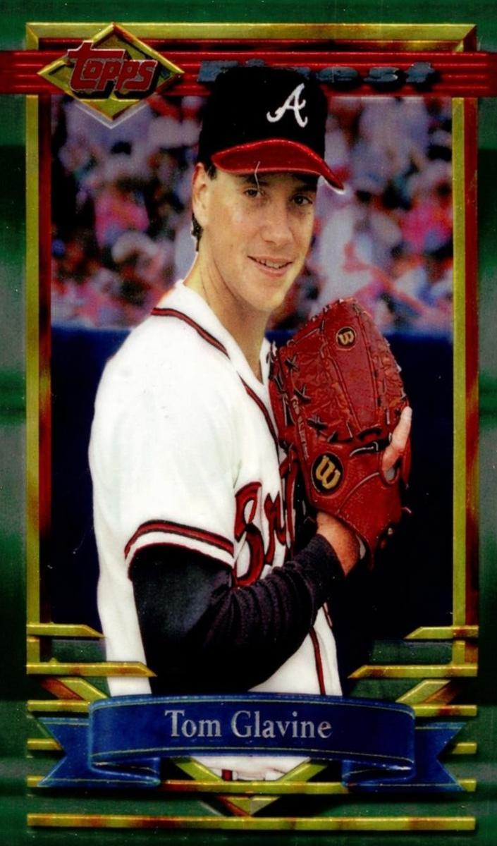 1994 Topps Finest Baseball Tom Glavine #267