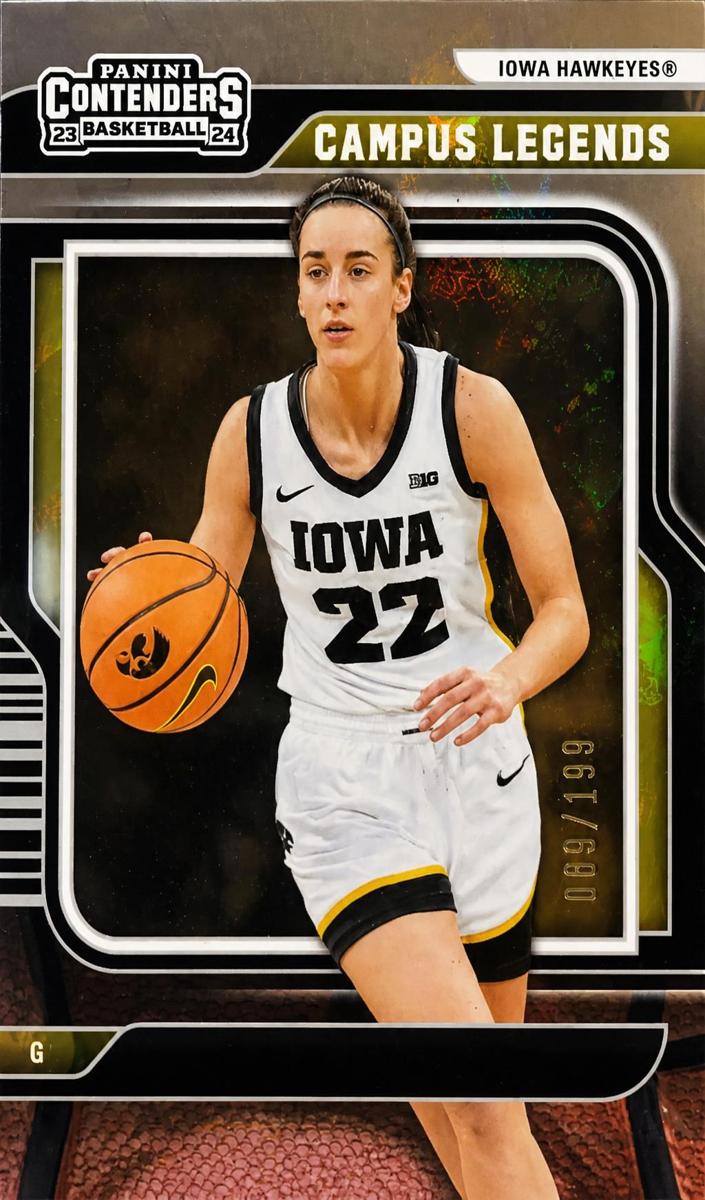 2024 Panini Caitlin Clark Collection Basketball Floating Hearts Caitlin Clark #CL2