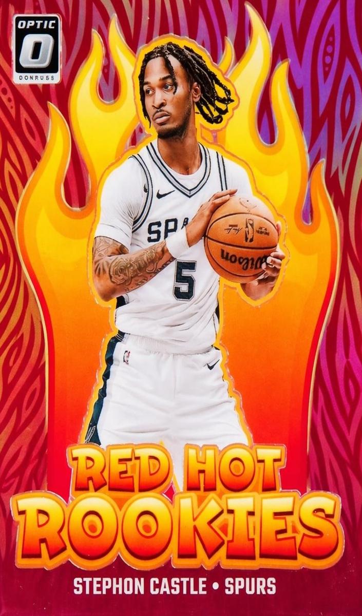 2024 Donruss Optic Basketball Holo Stephon Castle #13 PSA 9