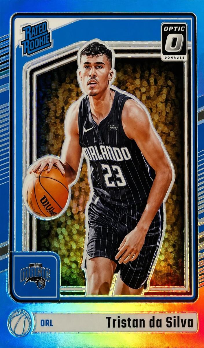 2024 Donruss Optic Basketball Holo Tristan da Silva #260 PSA 8