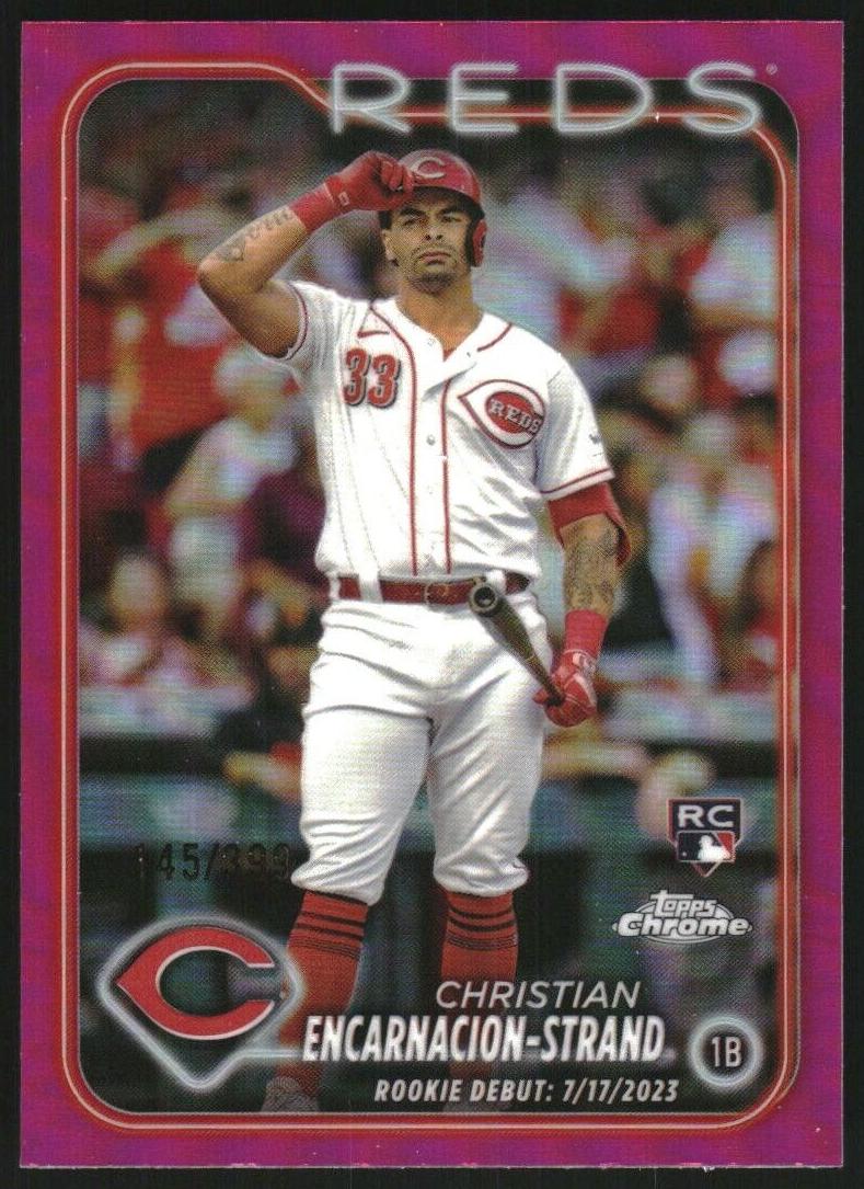 2024 Topps Chrome Update Baseball Magenta Christian Encarnacion-Strand #USC92