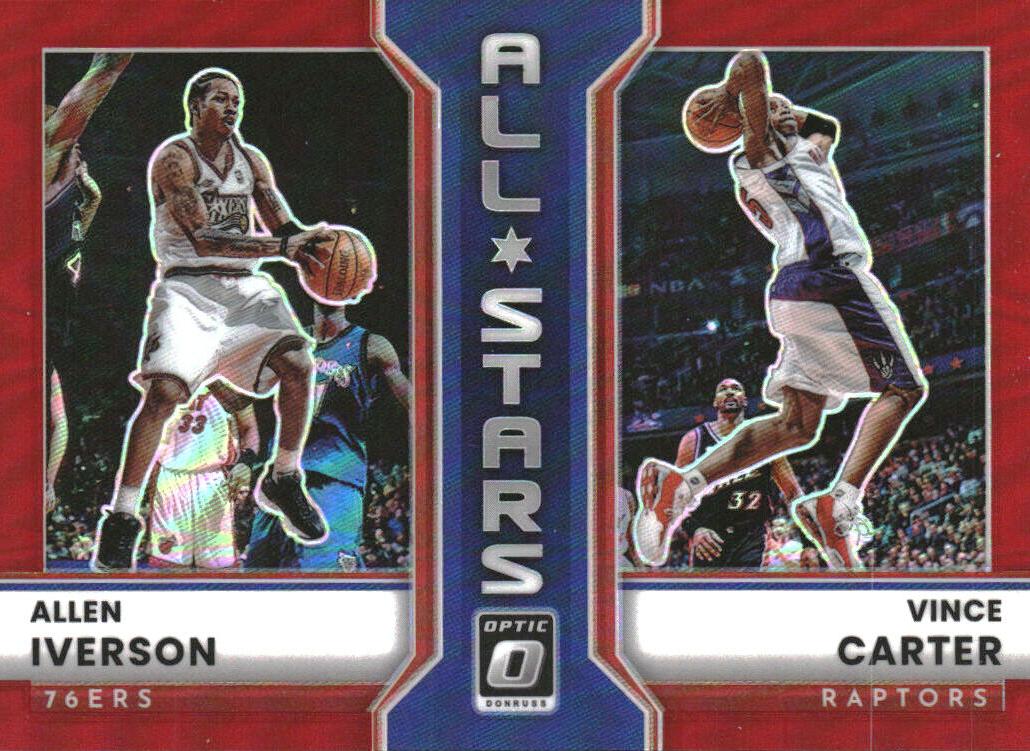 2022 Donruss Optic Basketball Red Allen Iverson #19