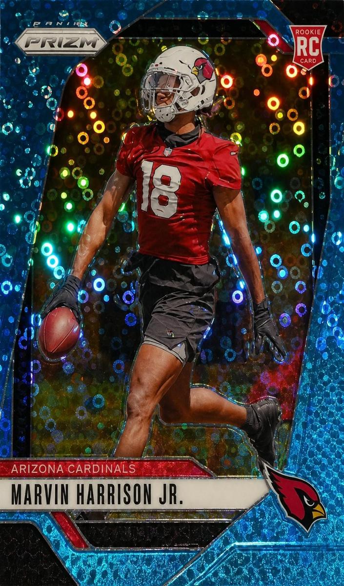 2024 Panini Prizm Football No Huddle Blue Marvin Harrison Jr. #375