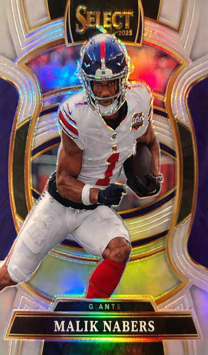 2025 Panini Select Football Silver Malik Nabers #94