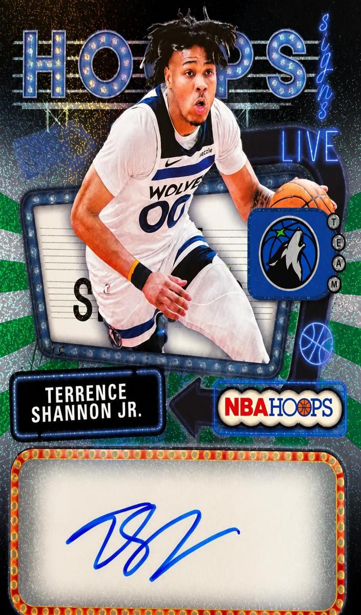 2025 Topps NBA Hoops Basketball Terrence Shannon Jr. #HS-TS
