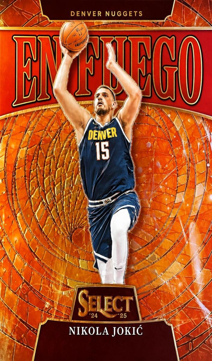 2024 Panini Select Basketball Red Nikola Jokic #5