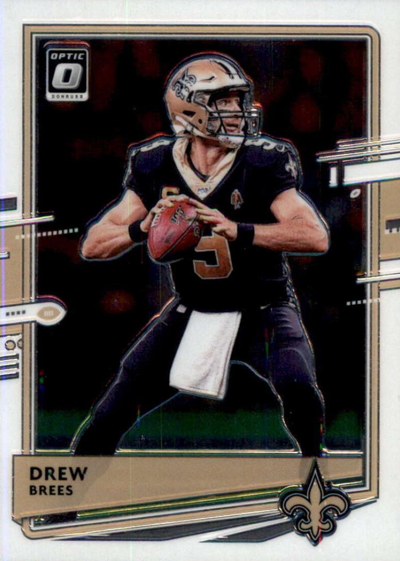 2020 Donruss Optic Football Drew Brees #69 PSA 9