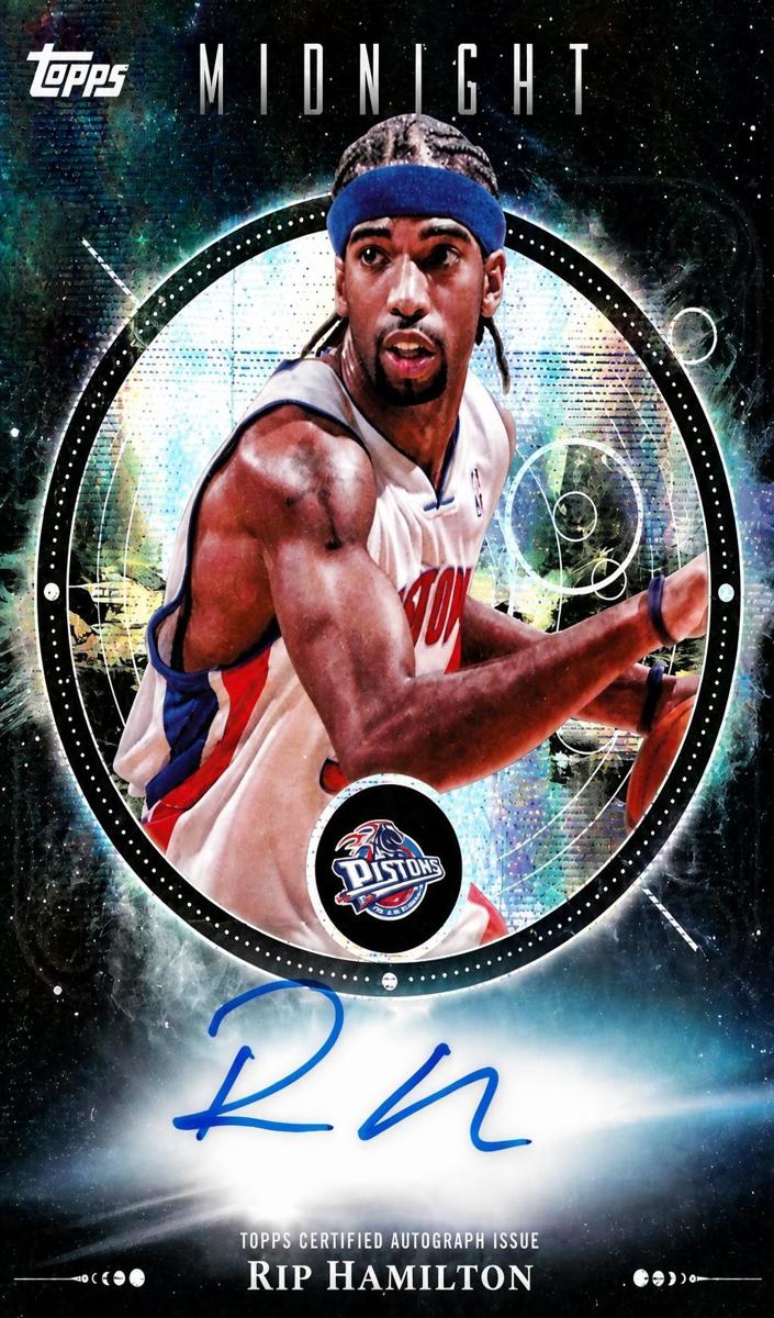 2025 Topps Midnight Basketball Moon Beam Rip Hamilton #MO-RH