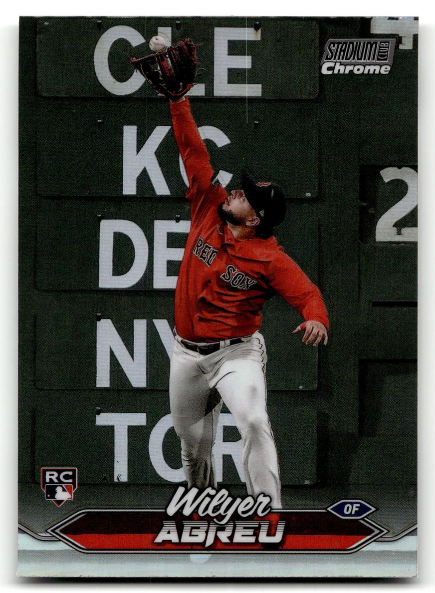2024 Topps Stadium Club Baseball Refractor Wilyer Abreu #56