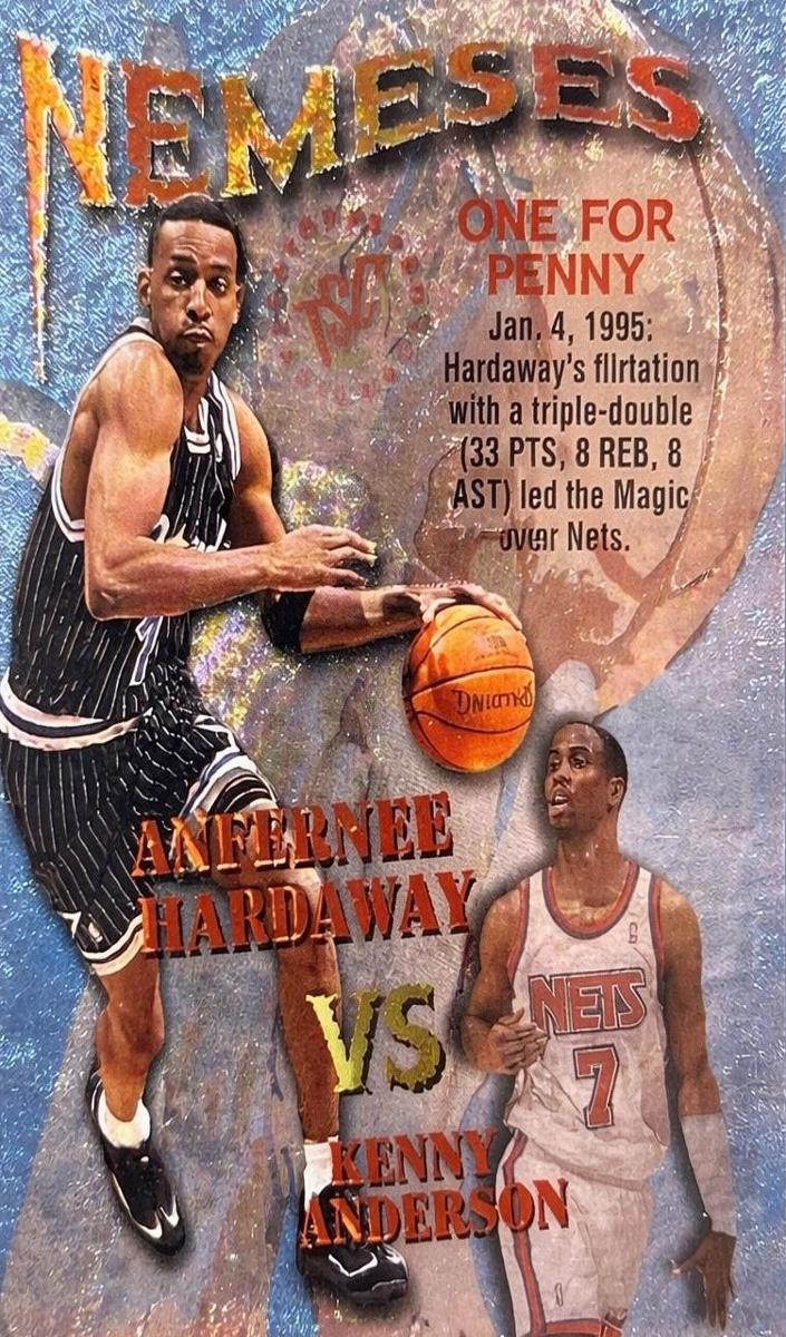 1995 Topps Stadium Club Basketball Anfernee Hardaway #N7