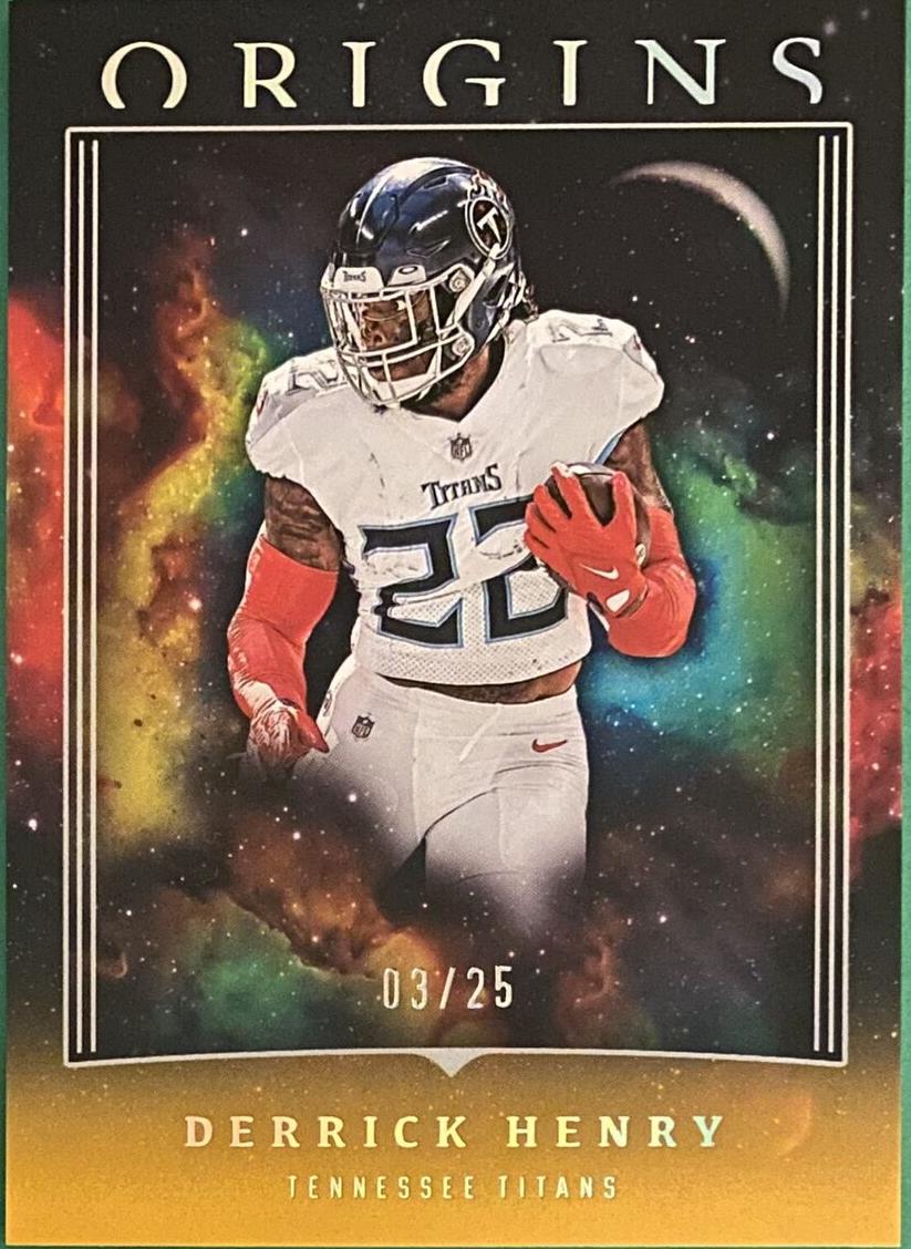 2023 Panini Origins Football Gold Derrick Henry #95