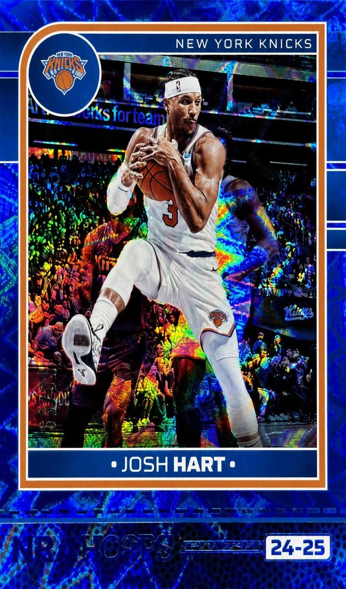 2024 Panini Hoops Basketball Blue Explosion Josh Hart #207