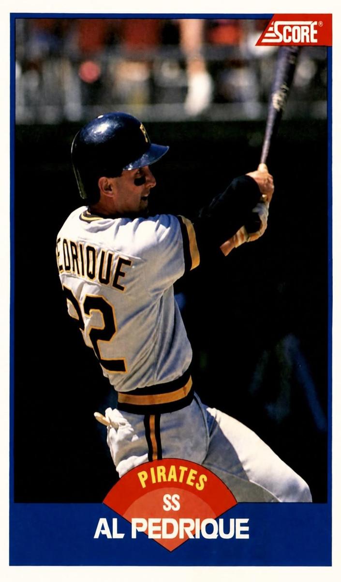 1989 Score Baseball Al Pedrique #614