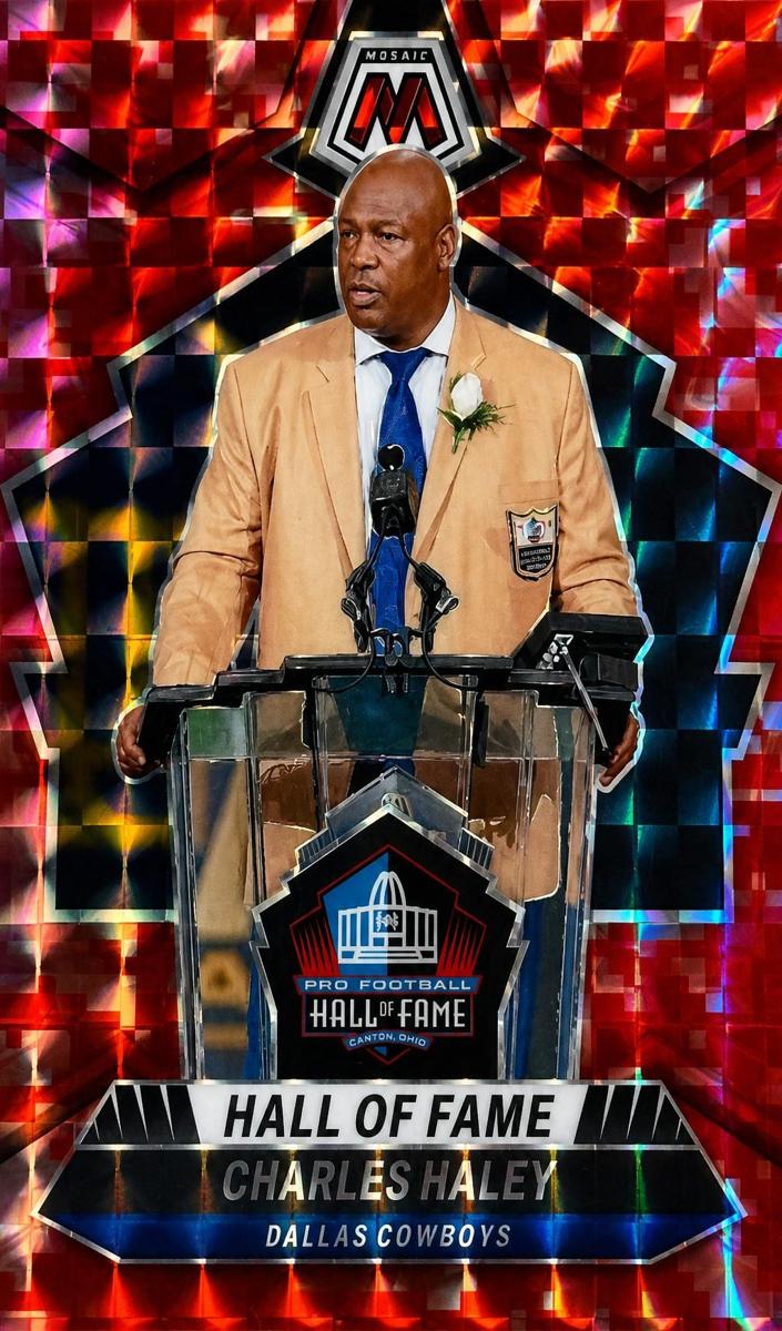 2024 Panini Mosaic Football Red Charles Haley #299