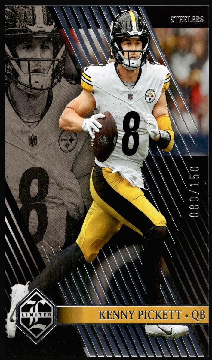 2023 Panini Limited Football Silver Spotlight Kenny Pickett #86