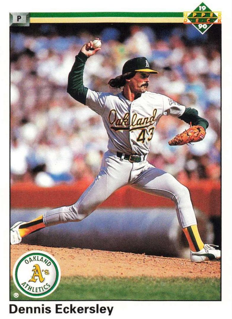 1990 Upper Deck Baseball Dennis Eckersley #513