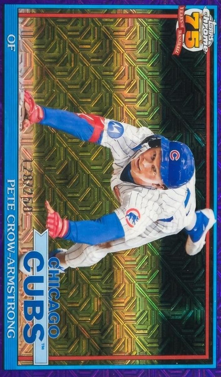 2026 Topps Baseball Purple Mojo Refractor Pete Crow-Armstrong #91C-91