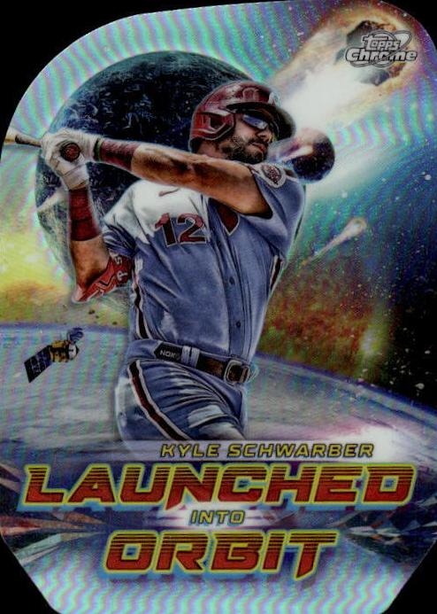 2023 Topps Cosmic Chrome Baseball Kyle Schwarber #LIO-12
