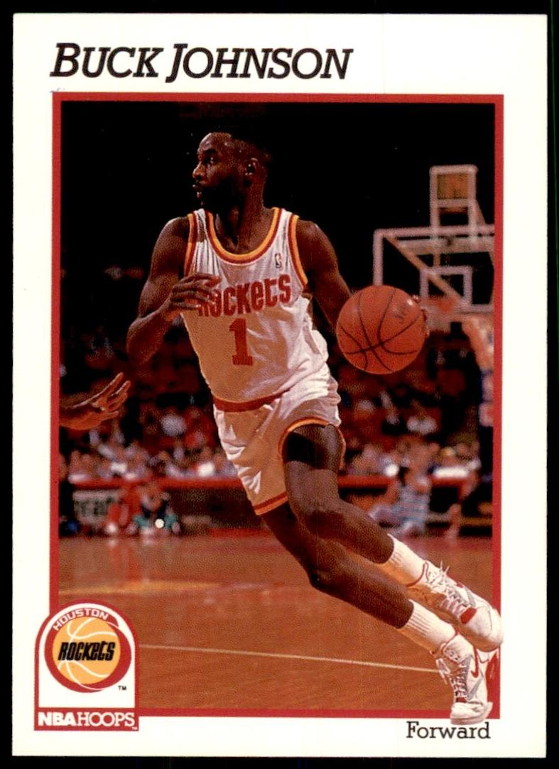 1991 Hoops Basketball Buck Johnson #76