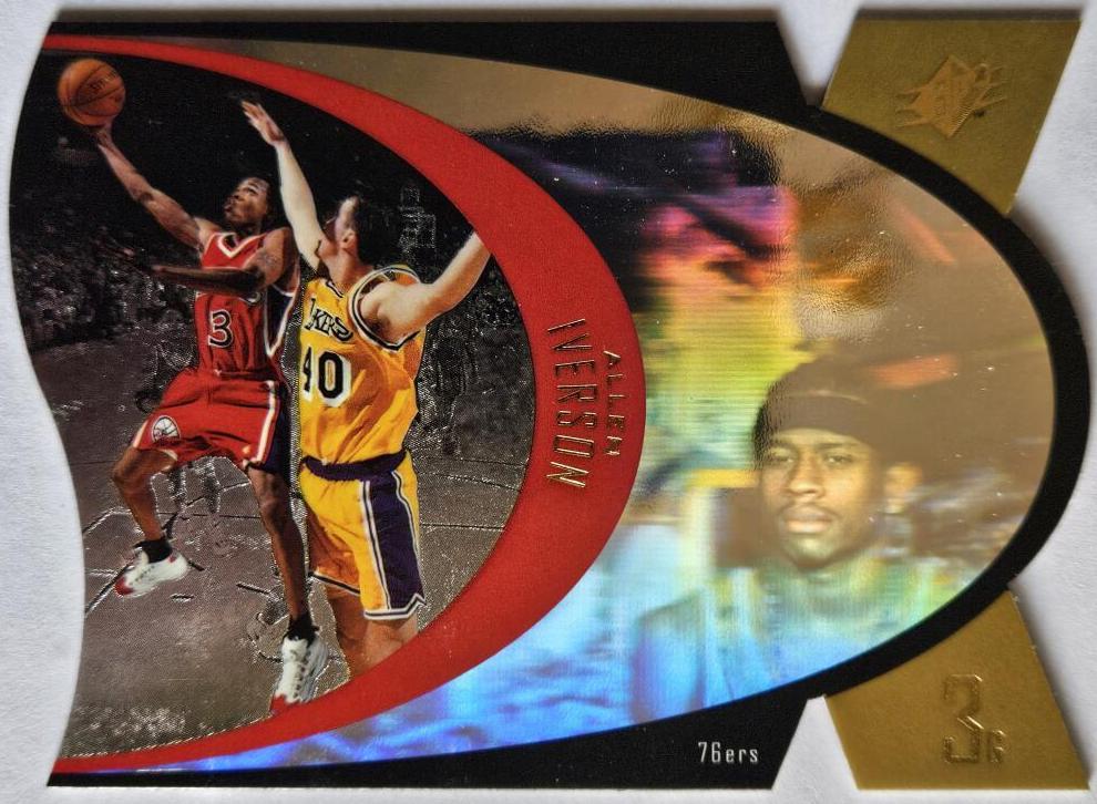 1997 SPx Basketball Gold Allen Iverson #30