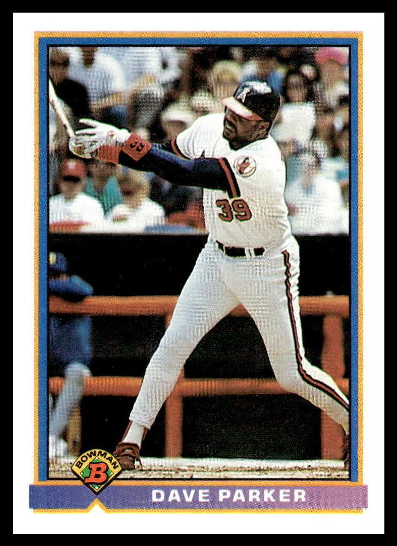1991 Bowman Baseball Dave Parker #199 PSA 9