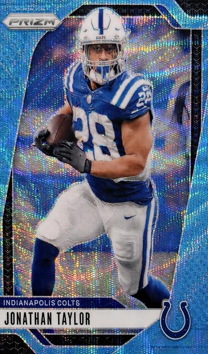 2024 Panini Prizm Football Blue Wave Jonathan Taylor #121