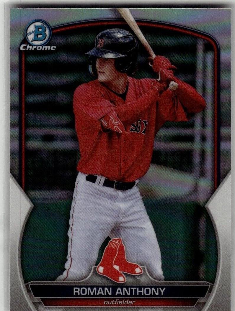 2023 Bowman Draft Chrome Baseball Refractor Roman Anthony #BDC-112 PSA 9