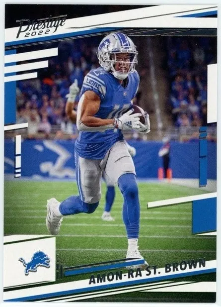 2022 Panini Prestige Football Amon-Ra St. Brown #98