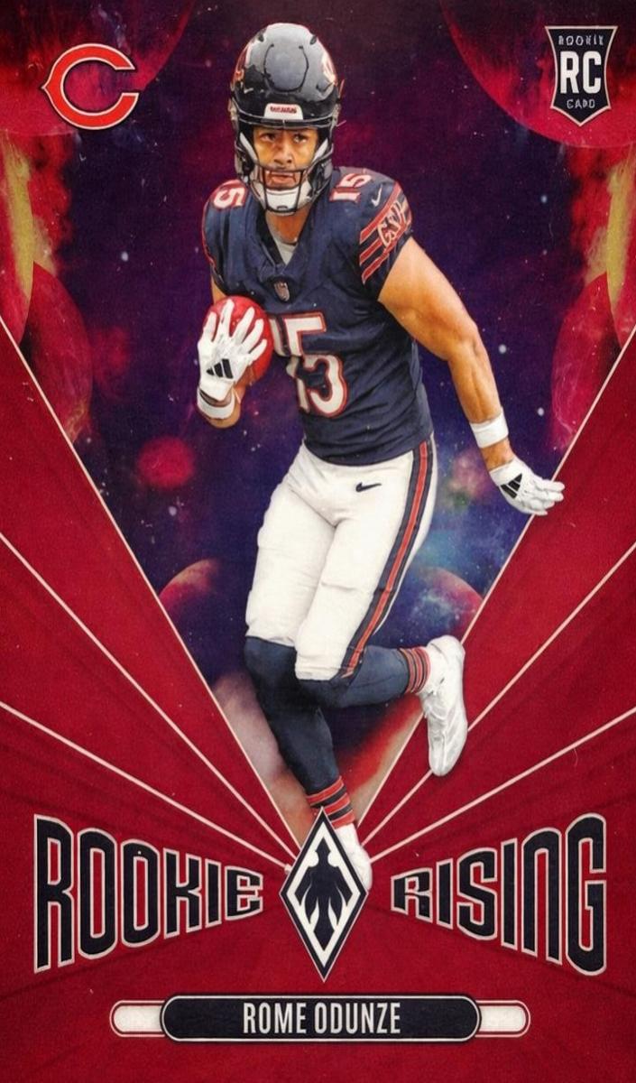 2024 Panini Phoenix Football Red Rome Odunze #RR-ROE PSA 10