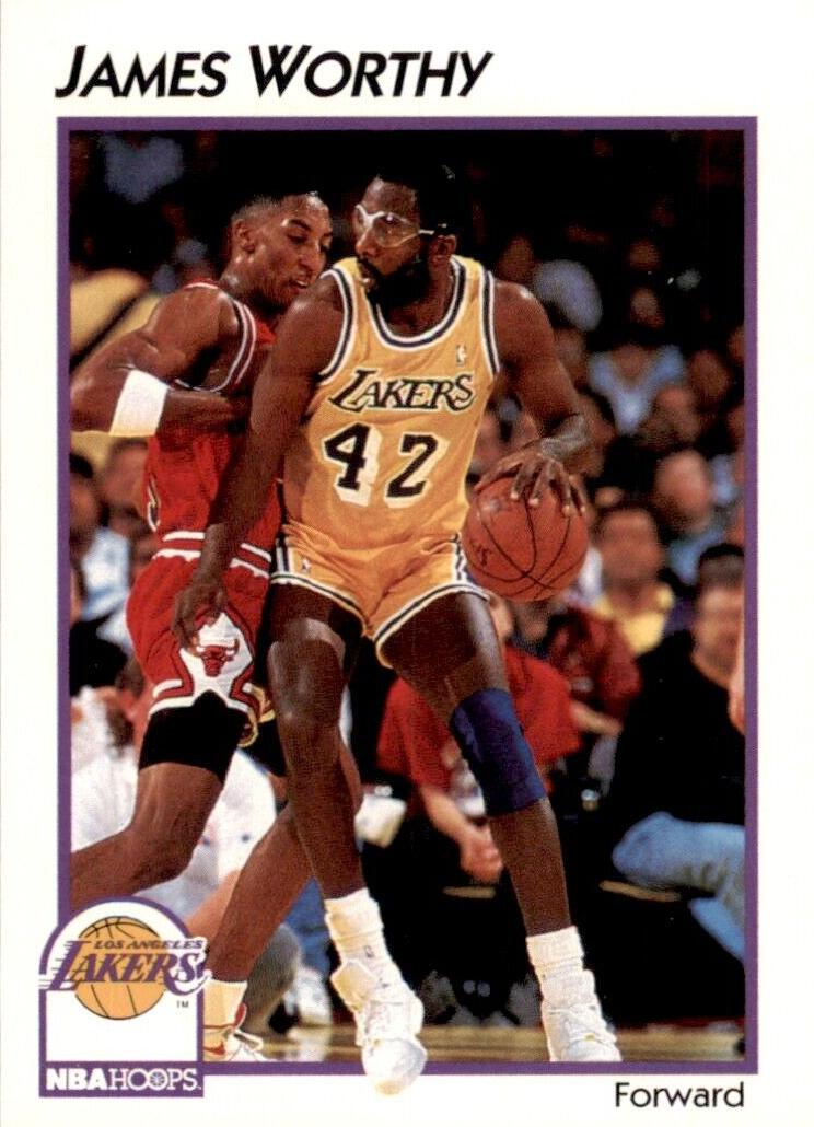 1991 Hoops McDonald's Basketball James Worthy #21 PSA 10