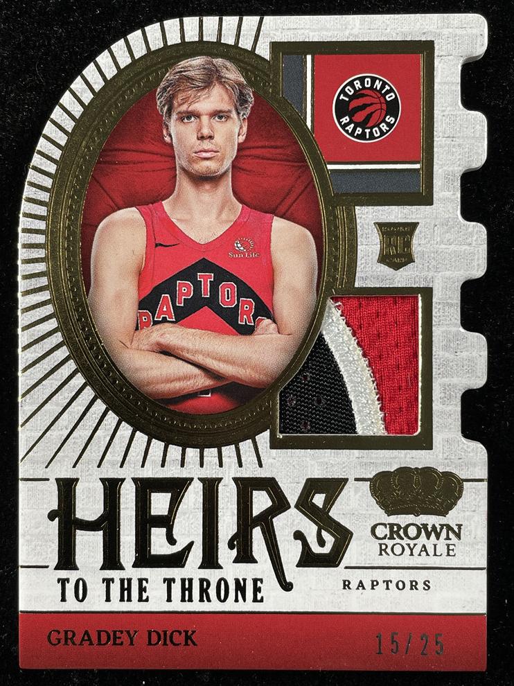 2023 Panini Crown Royale Basketball Prime Gradey Dick #HT-DCK