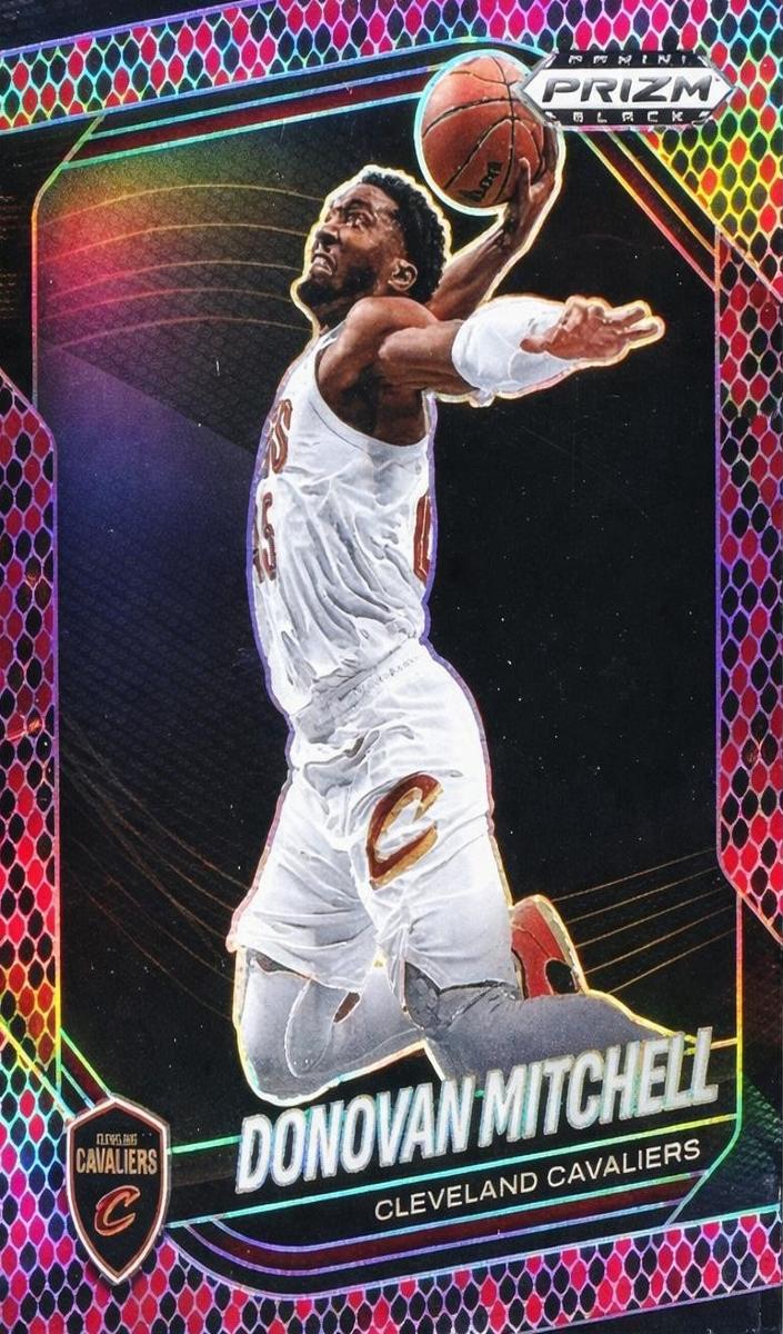 2024 Panini Prizm Black Basketball Snakeskin Donovan Mitchell #49
