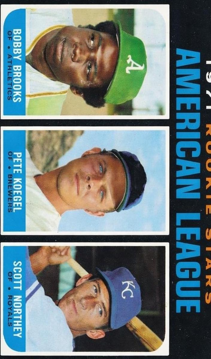 1971 Topps Baseball Rookie Stars American League #633 PSA 7