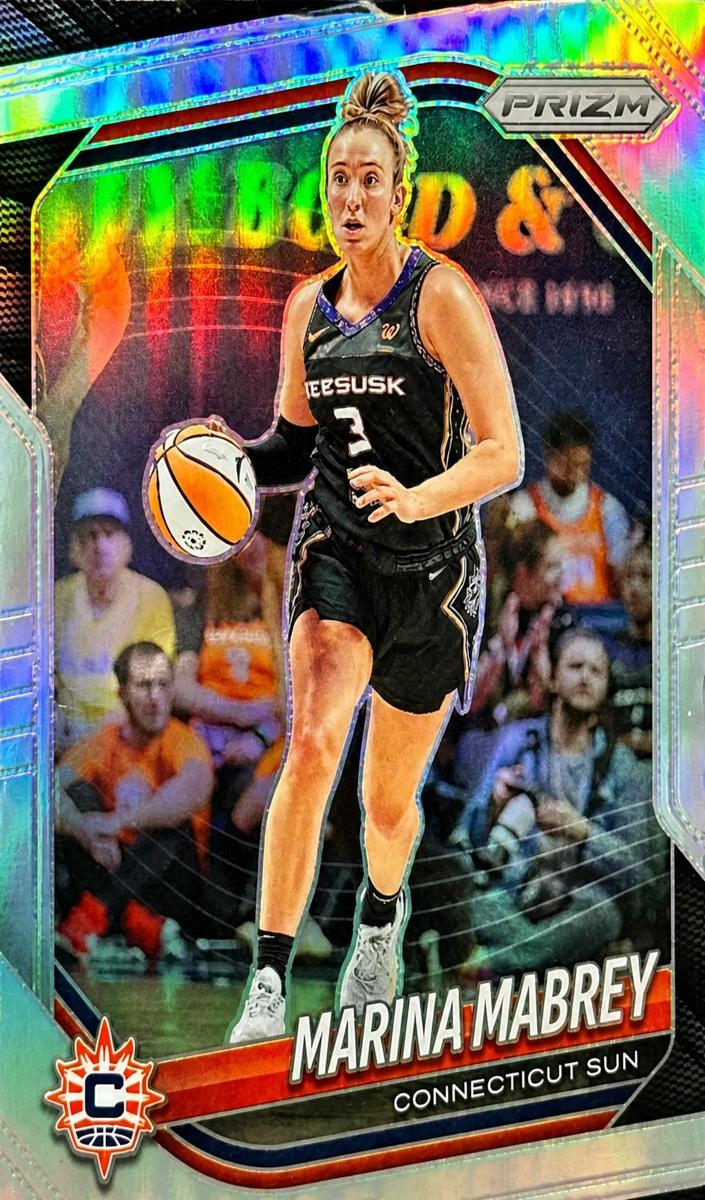 2025 Panini Prizm WNBA Basketball Silver Marina Mabrey #18
