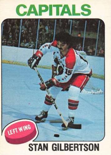 1975 O-Pee-Chee Hockey Stan Gilbertson #382 PSA 7
