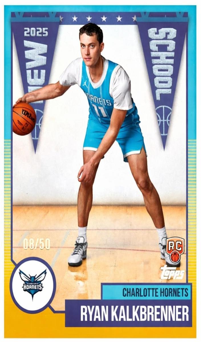 2025 Topps Basketball Gold Rainbow Ryan Kalkbrenner #NS-34