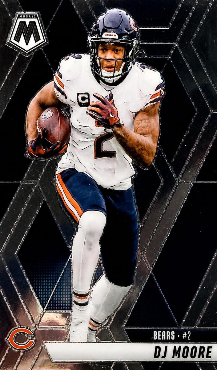 2025 Panini Mosaic Football DJ Moore #180