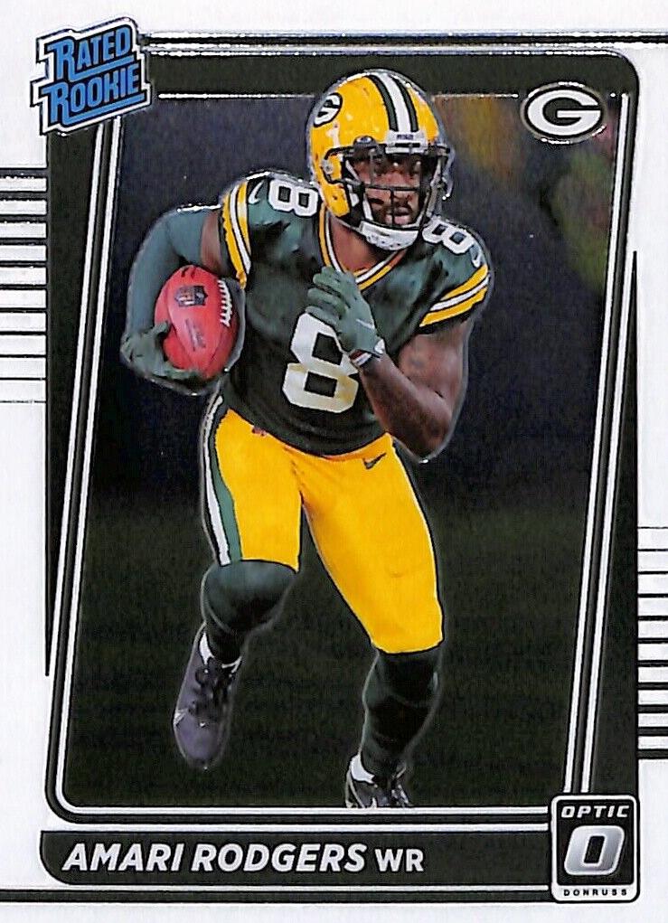 2021 Donruss Optic Football Green Amari Rodgers #261