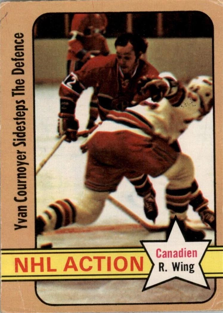 1972 O-Pee-Chee Hockey Yvan Cournoyer #44 PSA 10