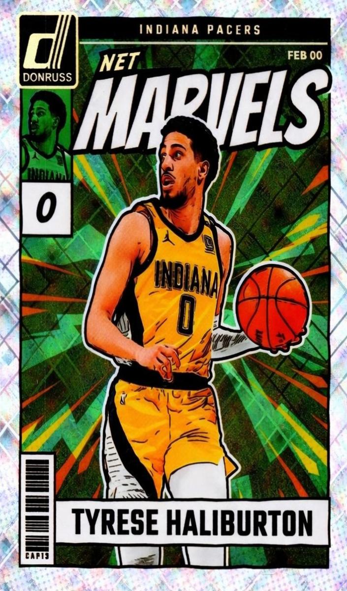 2024 Panini Donruss Basketball Diamond Tyrese Haliburton #10 PSA 10