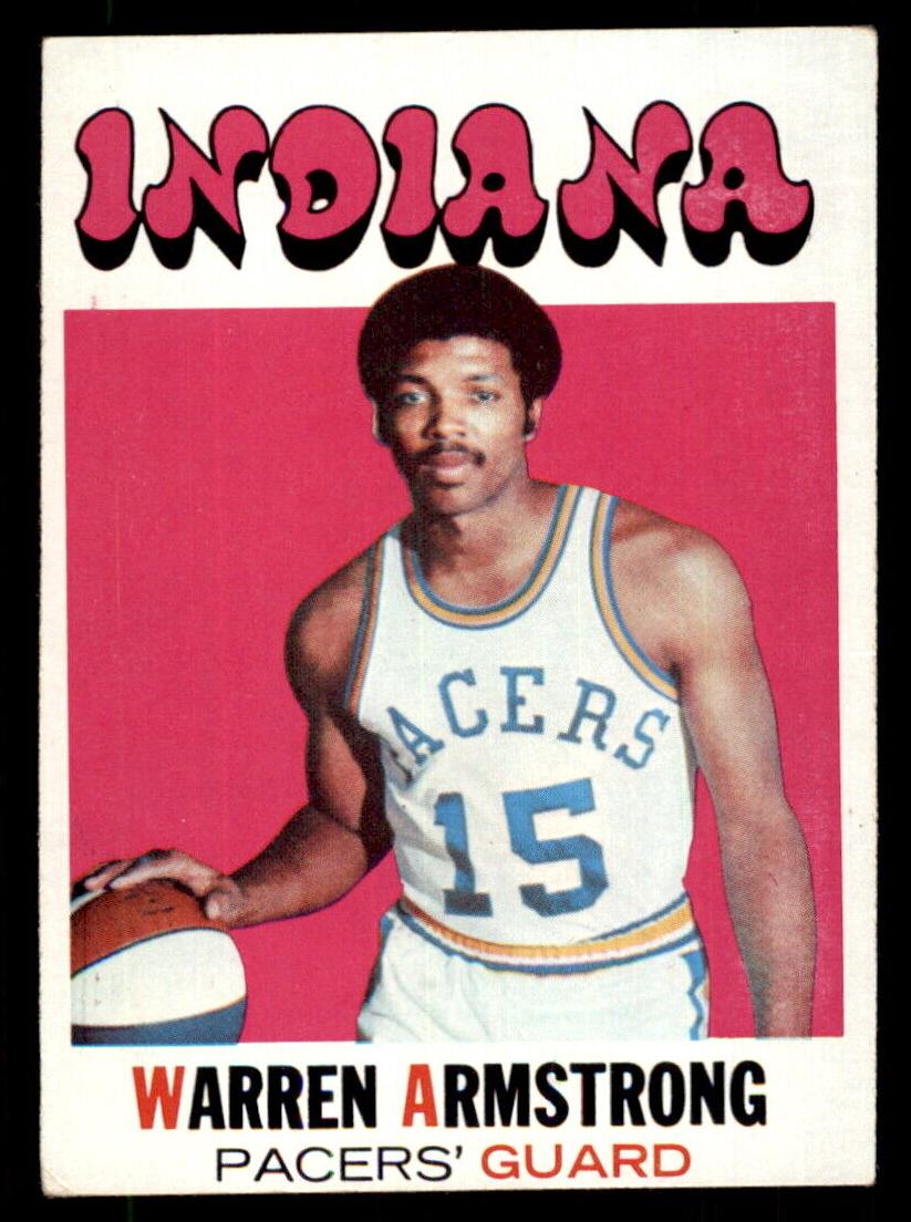 1971 Topps Basketball Warren Armstrong #188
