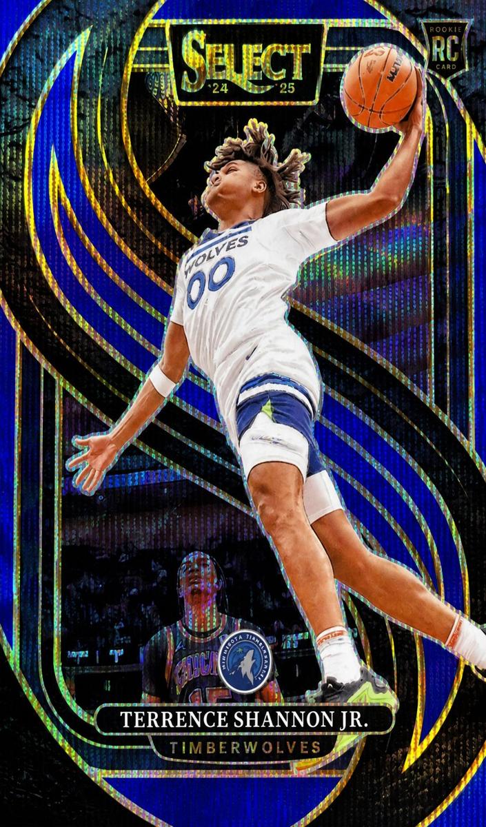 2024 Panini Select Basketball Blue Wave Terrence Shannon Jr. #183