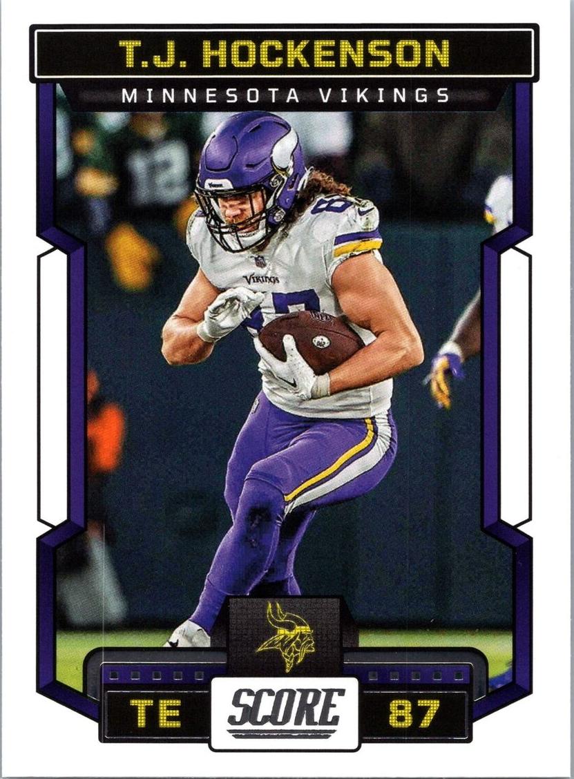 2023 Panini Score Football T.J. Hockenson #113