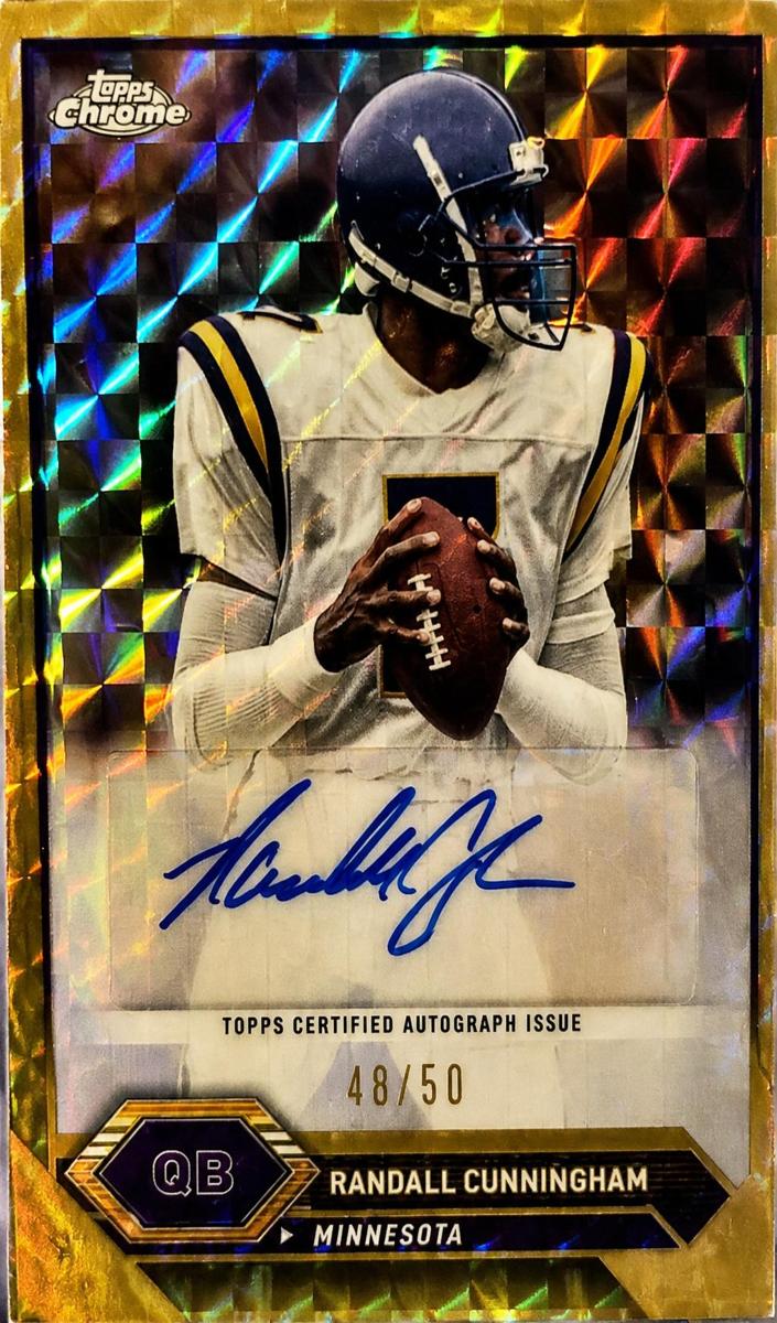 2023 Topps Composite Football Geometric Gold Randall Cunningham #TCA-RC