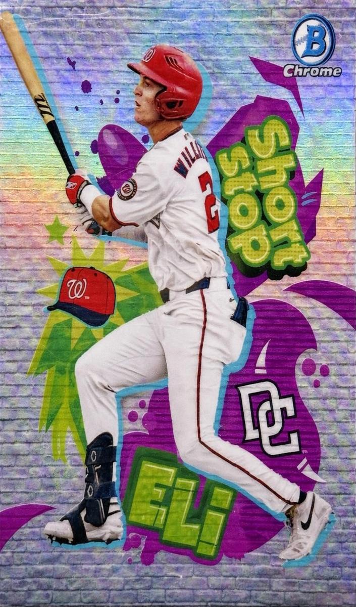 2025 Bowman Draft Chrome Baseball Eli Willits #FD-11 PSA 8
