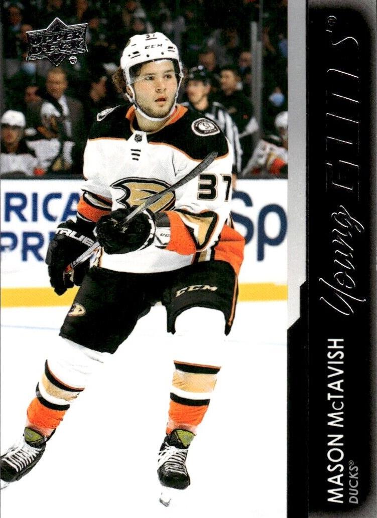 2021 Upper Deck Hockey Mason McTavish #451 PSA 9