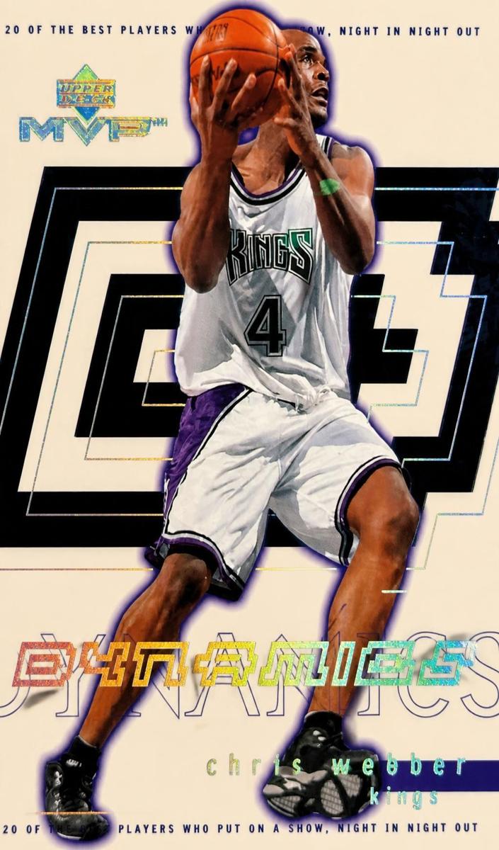 2000 Upper Deck MVP Basketball Chris Webber #D14