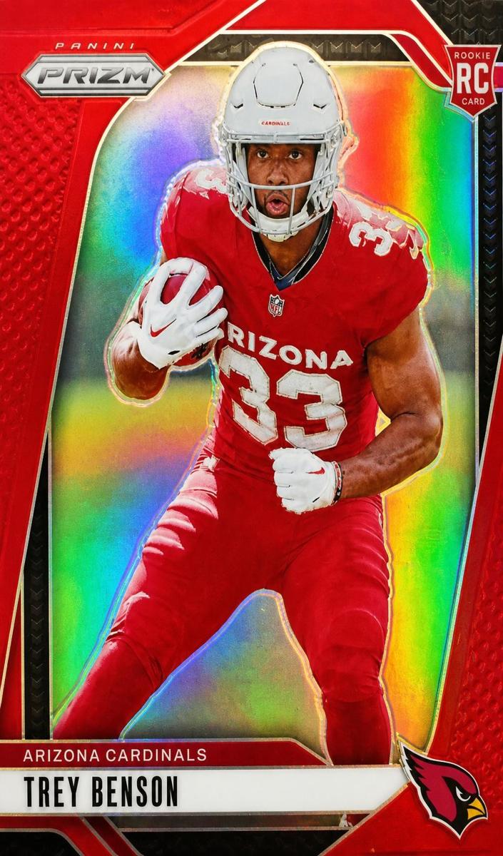 2024 Panini Prizm Football Red Trey Benson #392